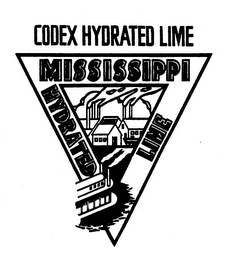 MISSISSIPPI CODEX HYDRATED LIME