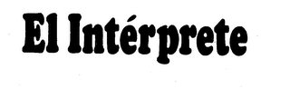 EL INTERPRETE