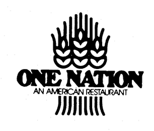 ONE NATION AN AMERICAN RESTAURANT