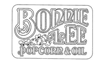 BONNIE LEE POPCORN & OIL