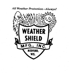 WEATHER SHIELD MFG, INC. MEDFORD, WIS.
