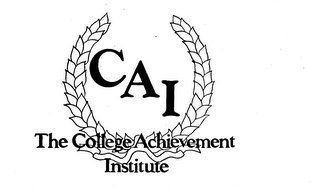 CAI THE COLLEGE ACHIEVEMENT INSTITUTE