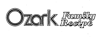 OZARK FAMILY RECIPE