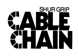 SHUR GRIP CABLE CHAIN