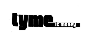 TYME IS MONEY