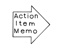 ACTION ITEM MEMO