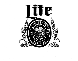 LITE A FINE PILSNER BEER