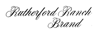 RUTHERFORD RANCH BRAND