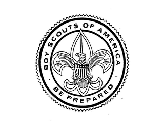 BOY SCOUTS OF AMERICA BE PREPARED
