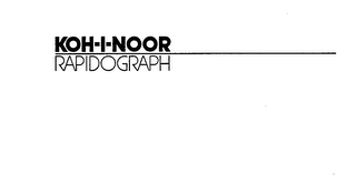 KOH-I-NOOR RAPIDOGRAPH