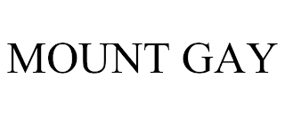 MOUNT GAY
