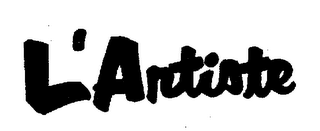 L'ARTISTE