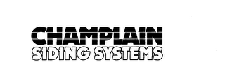 CHAMPLAIN SIDING SYSTEMS