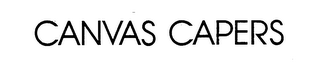 CANVAS CAPERS