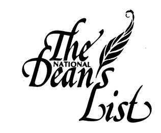THE NATIONAL DEAN'S LIST