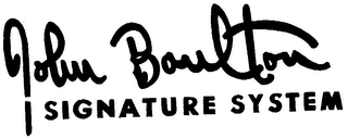 JOHN BOULTON SIGNATURE MUSIC SYSTEM
