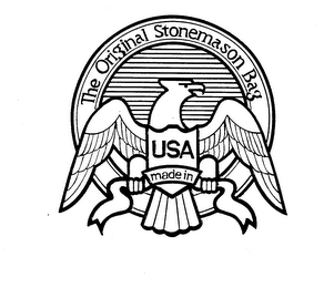 THE ORIGINAL STONEMASON BAG MADE IN USA
