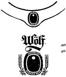 WOLF IMPORTED GERMAN BEER