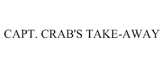 CAPT. CRAB'S TAKE-AWAY