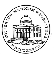 COLLEGIUM MEDICUM GEORGIENSE MDCCCXXVIII