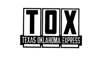 TOX TEXAS OKLAHOMA EXPRESS