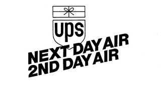 UPS NEXT DAY AIR 2ND DAY AIR