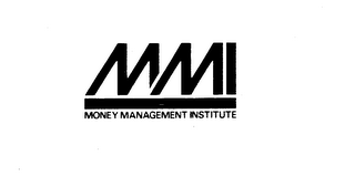 MMI MONEY MANAGEMENT INSTITUTE