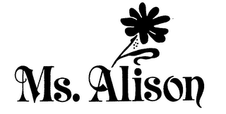 MS. ALISON
