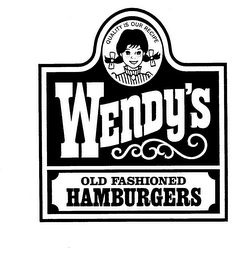 WENDY'S OLD FASHIONED HAMBURGERS