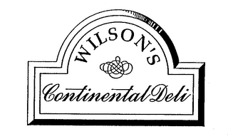 WILSON'S CONTINENTAL DELI