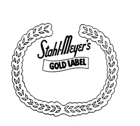 STAHL-MEYER'S GOLD LABEL