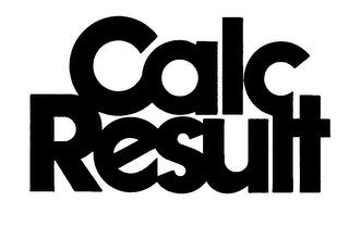 CALC RESULT