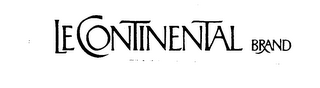 LE CONTINENTAL BRAND