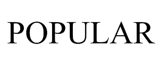 POPULAR