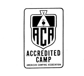 ACA ACCREDITED CAMP AMERICAN CAMPING ASSOCIATION