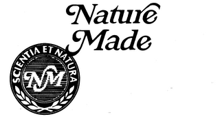 NATURE MADE SCIENTIA ET NATURA NM