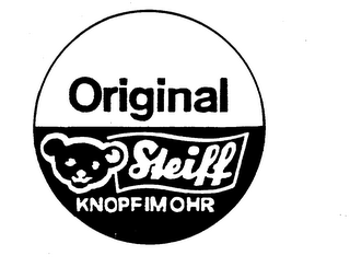 ORIGINAL STEIFF KNOPF IM OHR