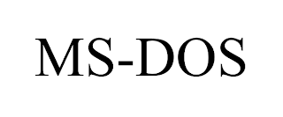 MS-DOS