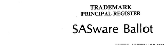 SASWARE BALLOT