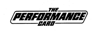 THE PERFORMANCE CARD