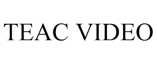 TEAC VIDEO
