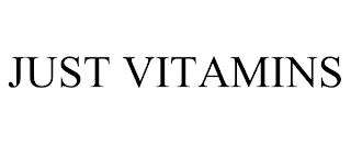 JUST VITAMINS