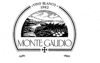 MONTE GAUDIO VINO BLANCO 1982