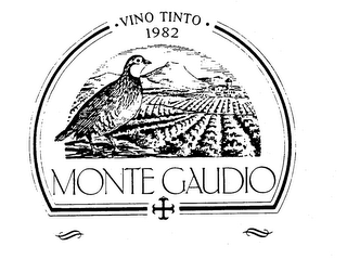 MONTE GAUDIO VINO TINTO 1982