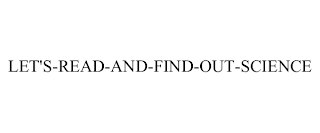 LET'S-READ-AND-FIND-OUT-SCIENCE