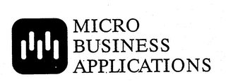 MICRO BUSINESS APPLICATIONS