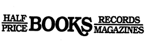 HALF PRICE BOOKS RECORDS MAGAZINES
