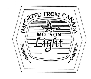 MOLSON LIGHT IMPORTED FROM CANADA