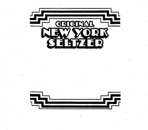 ORIGINAL NEW YORK SELTZER