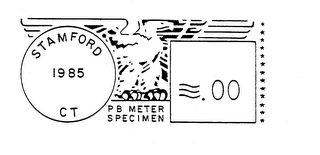 STAMFORD 1985 CT P B METER SPECIMEN .00
